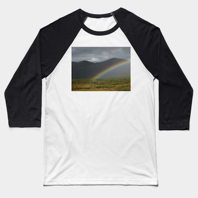 Glenmore, Scotland Baseball T-Shirt by Chris Petty